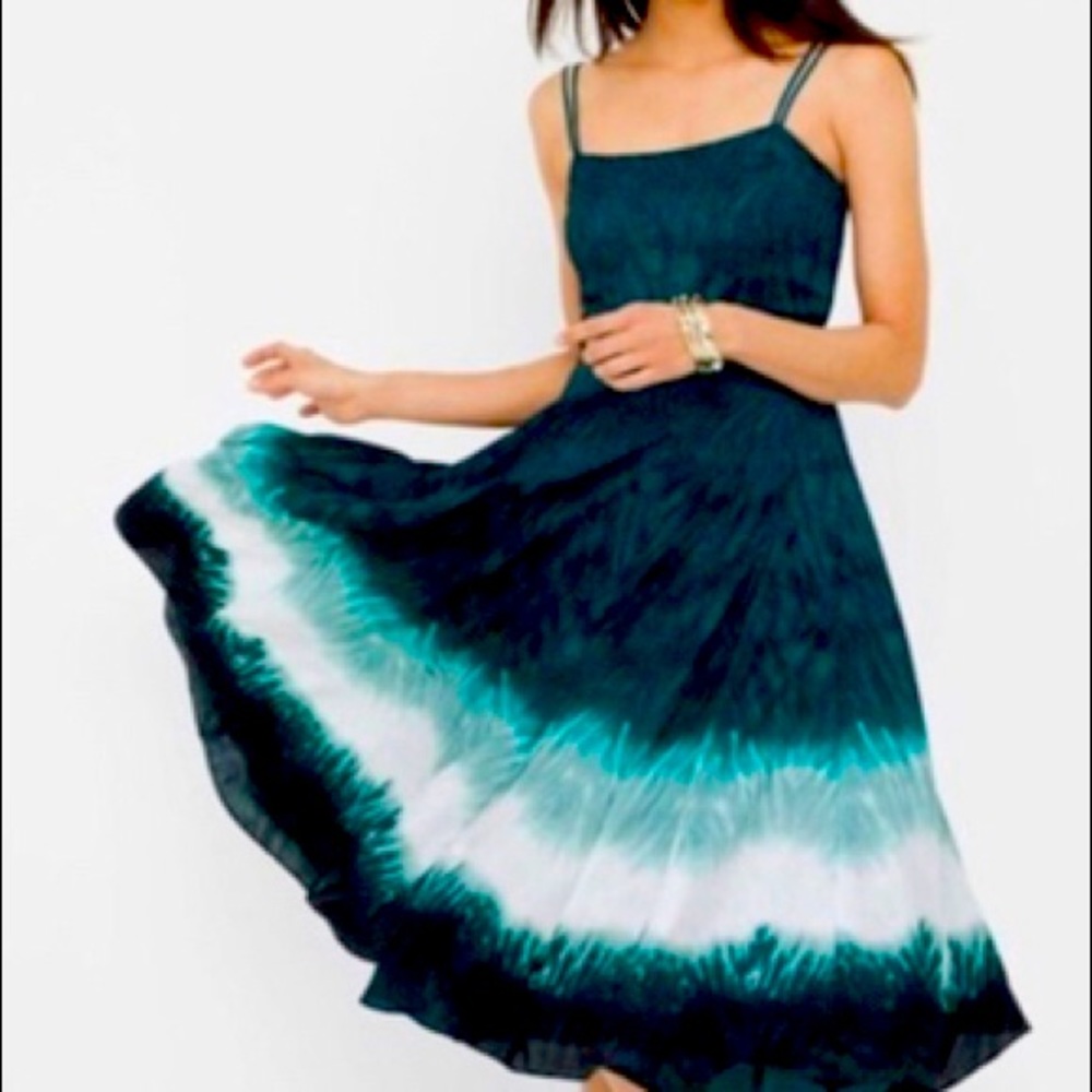 White House Black Market Ombré Dress